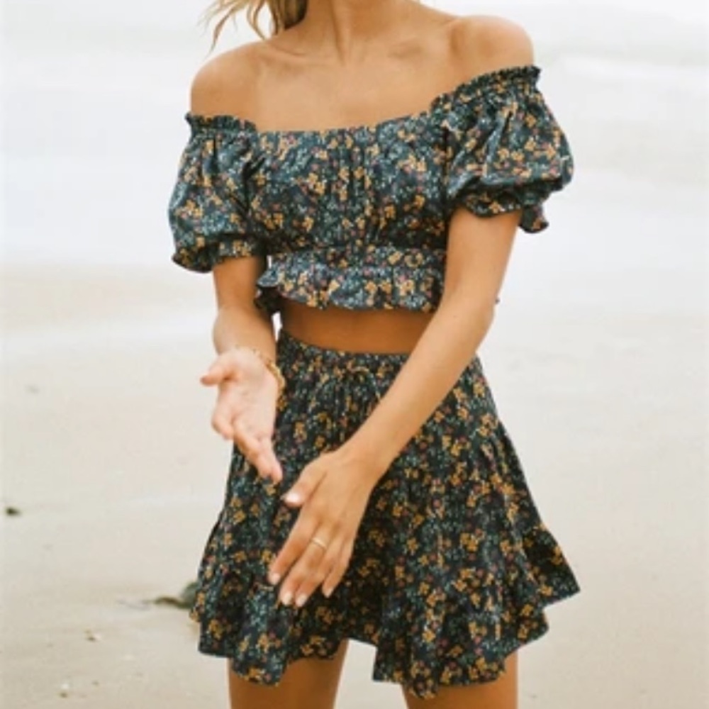 NWT Sabo Skirt Raffi Skirt and Top